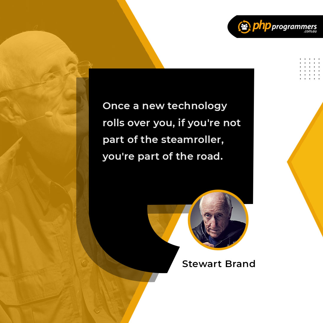 phpprogrammers_'s tweet image. It's always important to stay updated with the advancements of #technologies to stay ahead in the #tech-stack environment.
Visit Us: phpprogrammers.com.au
#ThursdayMotivation #ThursdayThoughts #phpprogrammers #quoteoftheday #inspirationalquotes #stewartbrand