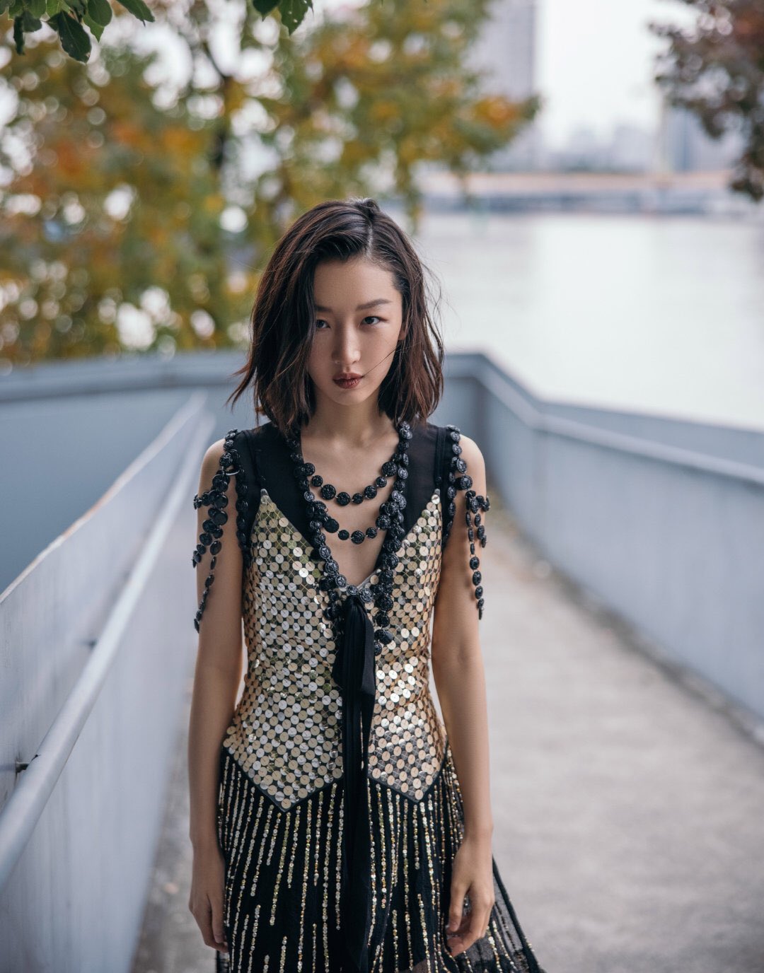 Behind The Seams: Zhou Dong Yu Stuns In A Custom Louis Vuitton