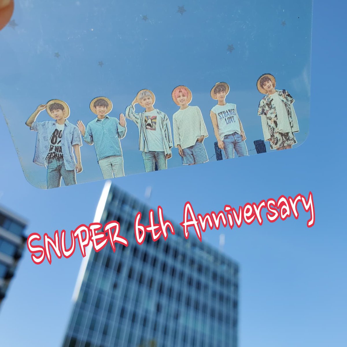 hyunbinbin's tweet photo. デビュー６周年おめでとうございます🎉😉❤️

#HAPPYSNUPERDAY
#SNUPER #스누퍼
#SNUPER6thANNIVERSARY
#SWING
#태웅 #수현 #상일 #우성 #상호 #세빈

@snuper6 https://t.co/4fnfmvBaA2