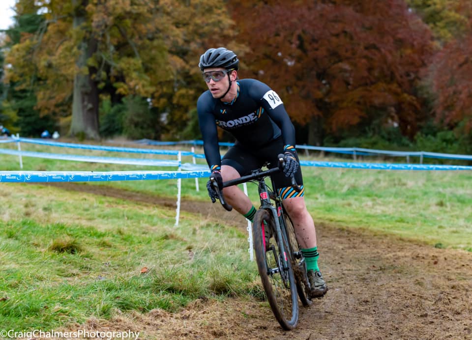 Rondecc's tweet photo. Ronde CC Goes Racing! At the long awaited Scottish Cyclocross Championships, Gavin finished 6th in the Senior Men's Elite race, Michaela was 11th in her category and 30th overall in the Women's field, Simon 33rd in the V40s, and Louis finished 28th Senior. https://t.co/bOrBtaXkGt