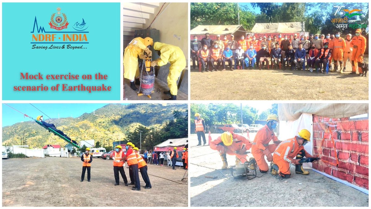 12bnndrf's tweet image. #12NDRF conducted Joint #MockExercises on #Earthquake at Kangpokpi #Manipur with district Administration. Various stakeholders of district participated in exercise. More than 114 persons were benefitted.
@NBirenSingh