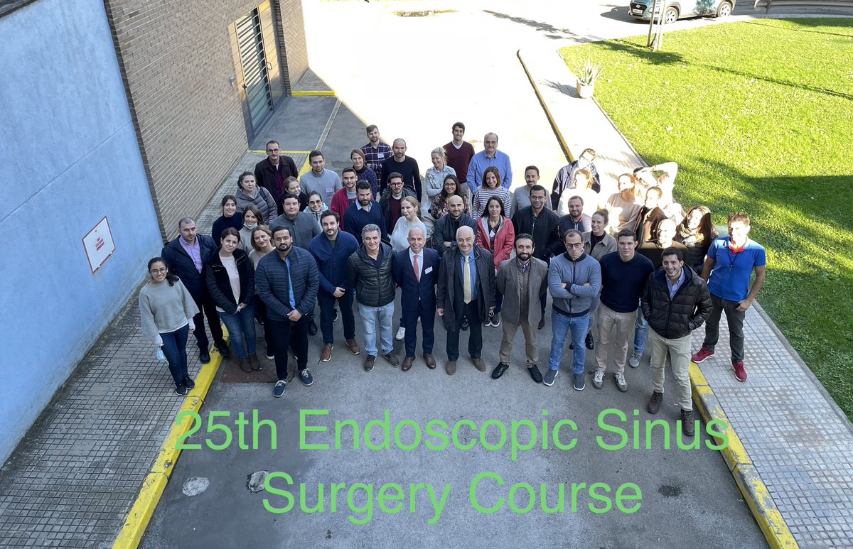 IsamAlobid's tweet photo. 25th Endoscopic Sinus Surgery Course. 

I’d like to thank #storz #storzmedical for their great help. https://t.co/P5xTF1c4NR