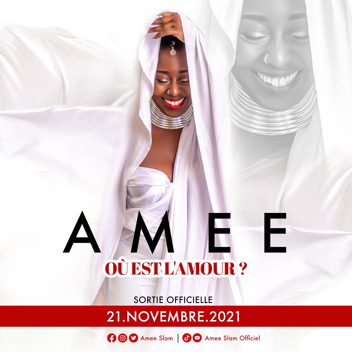 AmeePoetess's tweet photo. #aucommencement était une #femmepoeme qui se posait la question de savoir #ouestlamour? 
Un autre bébé neuf mois après #femmepoeme ... 3e single
Komian 2.0 
#ameecalement
#slampoesie #Slammer #slameuse
📷: @stud1owane 
🖌️: Serge Alain Tetchi https://t.co/ueNSTymfPC