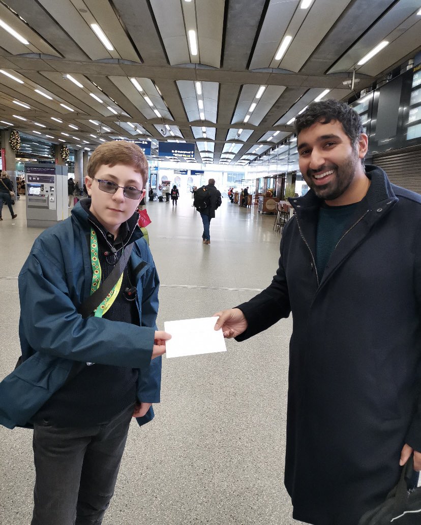SkegnessAcad's tweet photo. One of our pupils, Thomas won a national competition called Let's Pitch It, organised by @SiddiquiEdu in June and was given the opportunity to travel to London with his family on Monday to meet with Baasit and some producers and creators of Gogglebox! https://t.co/8jxljcAWDD