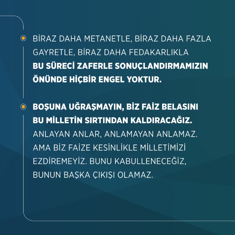 Akparti's tweet photo. Genel Başkanımız ve Cumhurbaşkanımız @RTErdogan’ın, TBMM Grup Toplantımızda öne çıkan açıklamaları.
