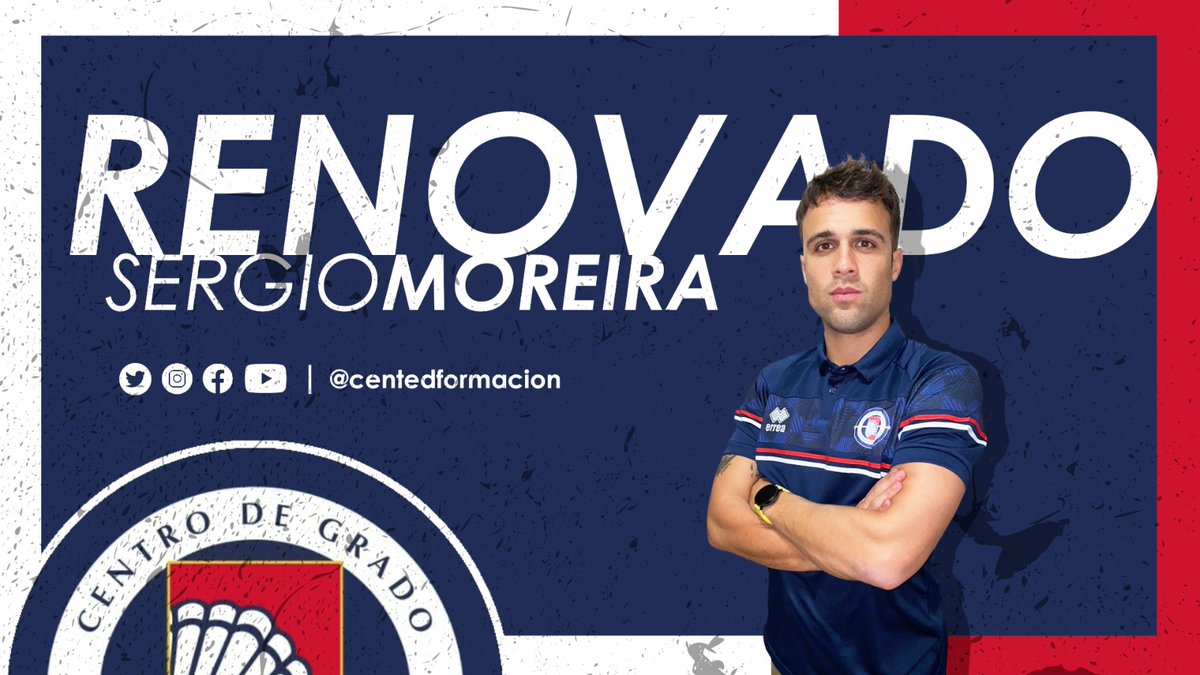 👨‍🏫💙 𝐎𝐅𝐈𝐂𝐈𝐀𝐋 | Sergio Moreira (<a href="/ser_more/">Sergio Moreira 🦴</a>) continuará como responsable de CENTED Formación en la zona de Pontevedra

➕👉 bit.ly/30GpqvT

#FamiliaCENTED #PrimeroTú