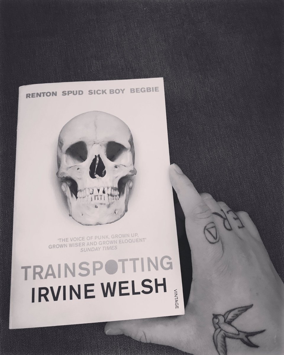 Without this masterpiece by @IrvineWelsh I never would have imagined writing books as an option for myself 💜

#scottishliterature