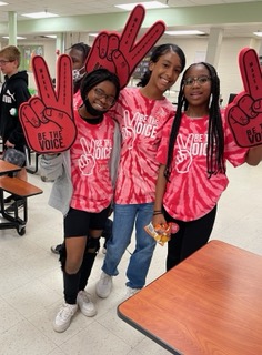 HBMSLeadEagle's tweet image. HBMS Be the Voice club and Student Council leading Inclusivity and Kindness week. @FultonZone5 @FultonCoSchools @HBMS_AP