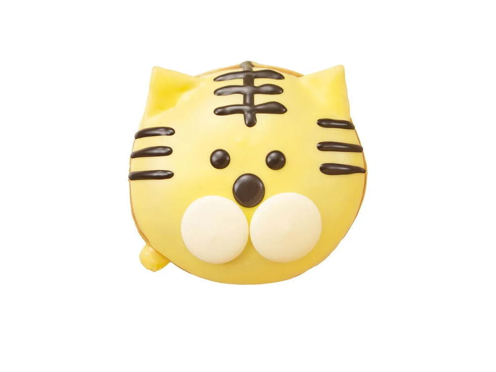 2022年の干支・寅がモチーフ！12月26日より、クリスピー・クリーム・ドーナツから「トラ カスタード」が登場！