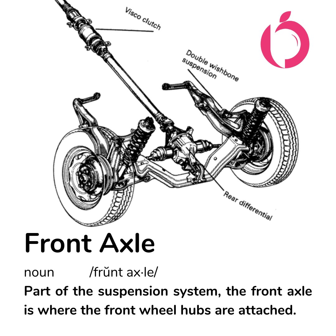 PeachCarsKE's tweet image. When you steer your car, what guides your direction is the front axle. Saving you the shocks from uneven roads, as you don&apos;t get bumped off your seat.

#carinfo #car101 #carlearning #peachcarske #cars #cardictionary #carsinkenya #carinformation #kenyancars #carsforsale