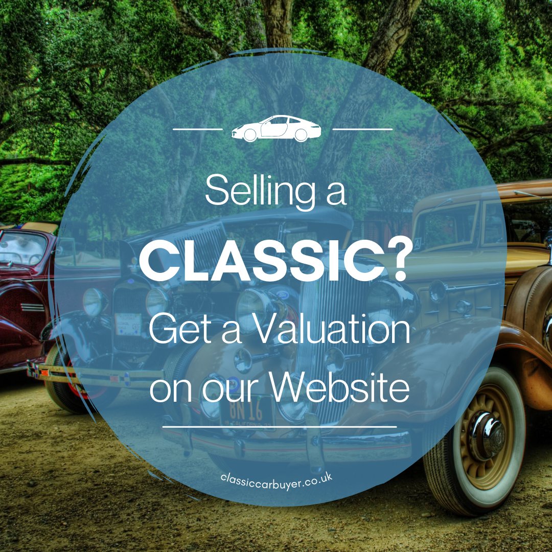 Head on over to our website to get a quick and easy valuation of your precious car.

Check out more info here: bit.ly/3rgwzKN

 #ukcarsforsale #ukcarsscene #classiccarfever #classiccarculture #classiccarbuyer