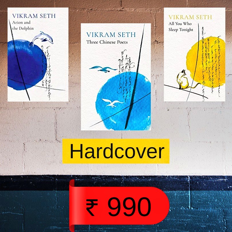 PadhegaIndia_'s tweet image. Six absolutely fabulous books (hardcover) of an author who has made a special place amongst fiction lovers for just ₹1880. Have you read these books of #VikramSeth? What more? 1880 Reading Points &amp;amp; additional benefits if you pay via Padhega India Wallet. DM to get going. 💙💛❤️