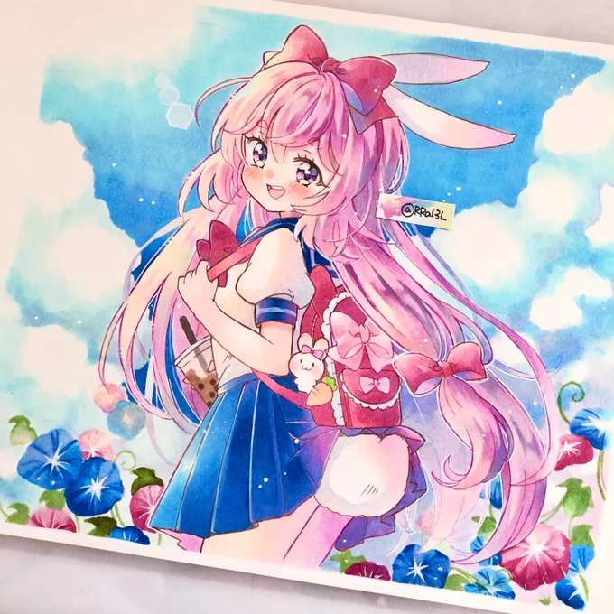 #アナログ絵を流してアナログ民を増やそう
コピックはいいぞ'`* 