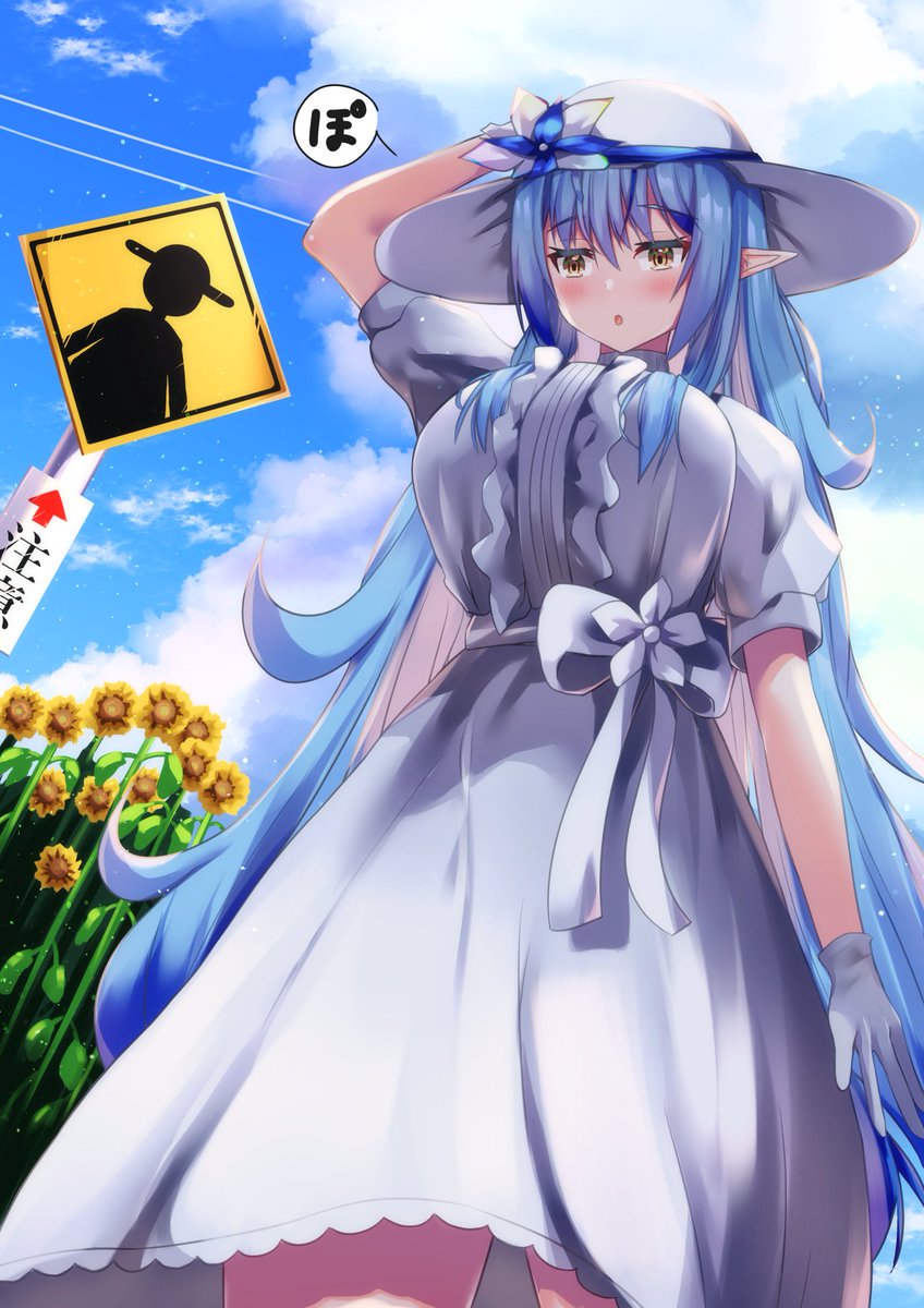 桃鈴ねね ,雪花ラミィ 「#3時間でフォロワー何人増えるかチャレンジ 」|途ノ河（とのかわ）@お仕事募集中のイラスト