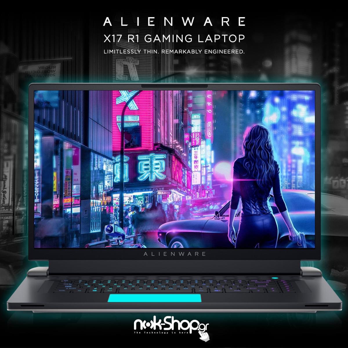 nokshop_gr's tweet photo. Alienware x17 R1 Gaming Laptop | Η δέσμευση της Alienware για το μαραθώνιο παιχνίδι! Επισκεφθείτε σήμερα το https://t.co/qBmuhF2eca και γνωρίστε το απόλυτο gaming laptop!

Γνωρίστε τα: https://t.co/24qAuYhcIv

#Alienware #Gaminglaptop #X17R1 https://t.co/gSLsS6JKky