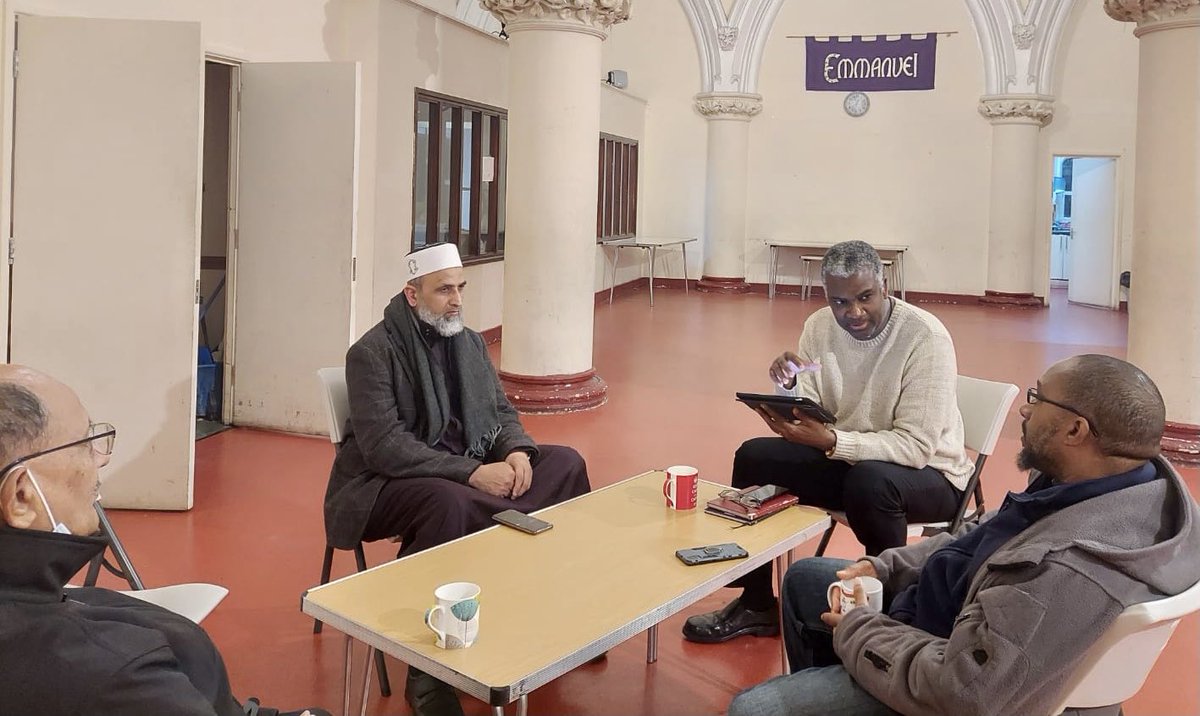 Forest Gate, London, 16th Nov 2021: Planning meeting of Faithful Friends interfaith project. 

After the disruption of COVID we are looking again to a full-year programme of activities in 2022. We thank God for all his gifts.