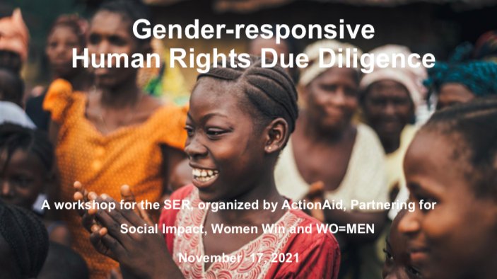 genderplatform's tweet photo. Wat is #GRHRDD en hoe kan de @SER_NL dit toepassen in hun werk? Tijdens de workshop van vandaag gaven we met @ActionAid_NL   @MachteldO @Women_Win praktische handvaten voor het toepassen van een genderlens in #duedilligence processen. https://t.co/iT873UDCsM