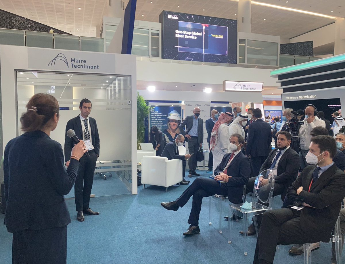 MaireGroup's tweet photo. The #ADIPECCyberContest has started at @ADIPECOfficial! In collaboration with @LDO_CyberSec, the #CyberContest is a full day cyber-attack and defence training session, together with Ezio Pasqualon, our Digital Transformation Services Head of Department and the #Leonardo team. https://t.co/xtOpEME0wZ