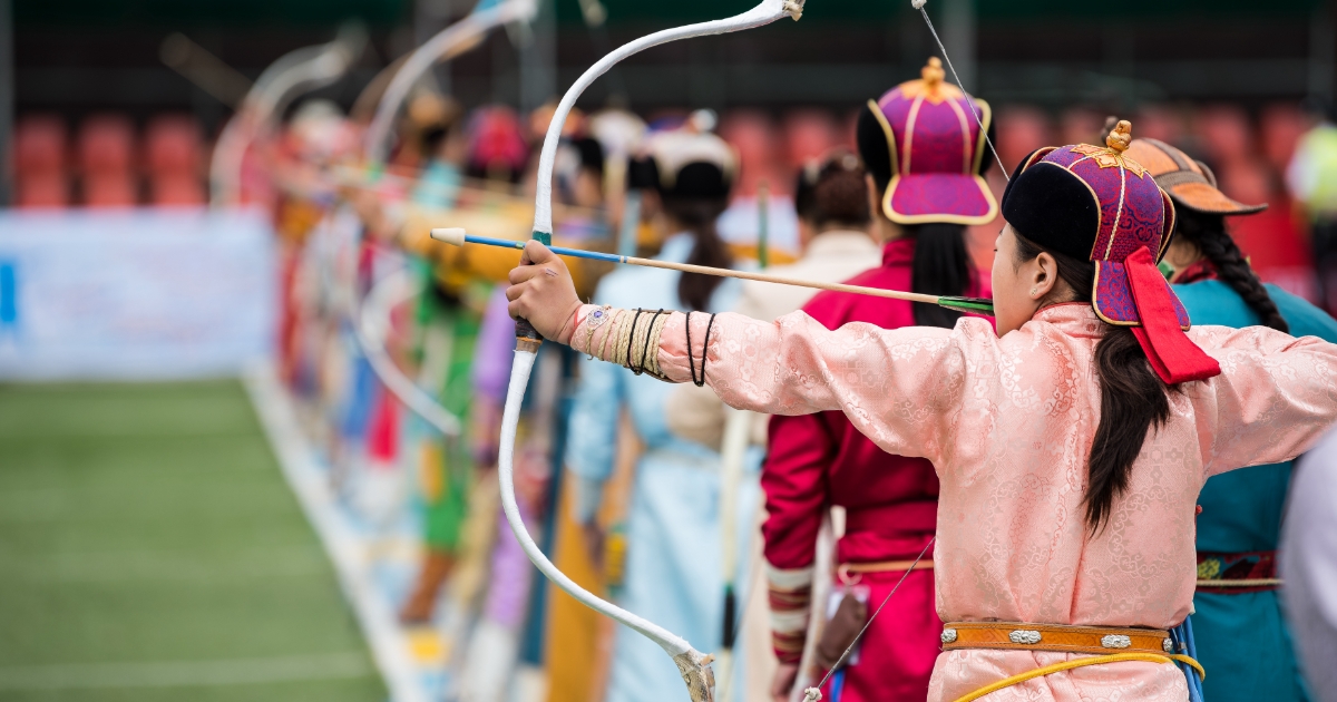 Naadam is a national festival celebrated every year across Mongolia that focuses on traditional games and  other cultural activities which feature colourful marches and music performed by soldiers, athletes, and monks.

#travel #wanderlust #mongolia #naadamfestival #culture
