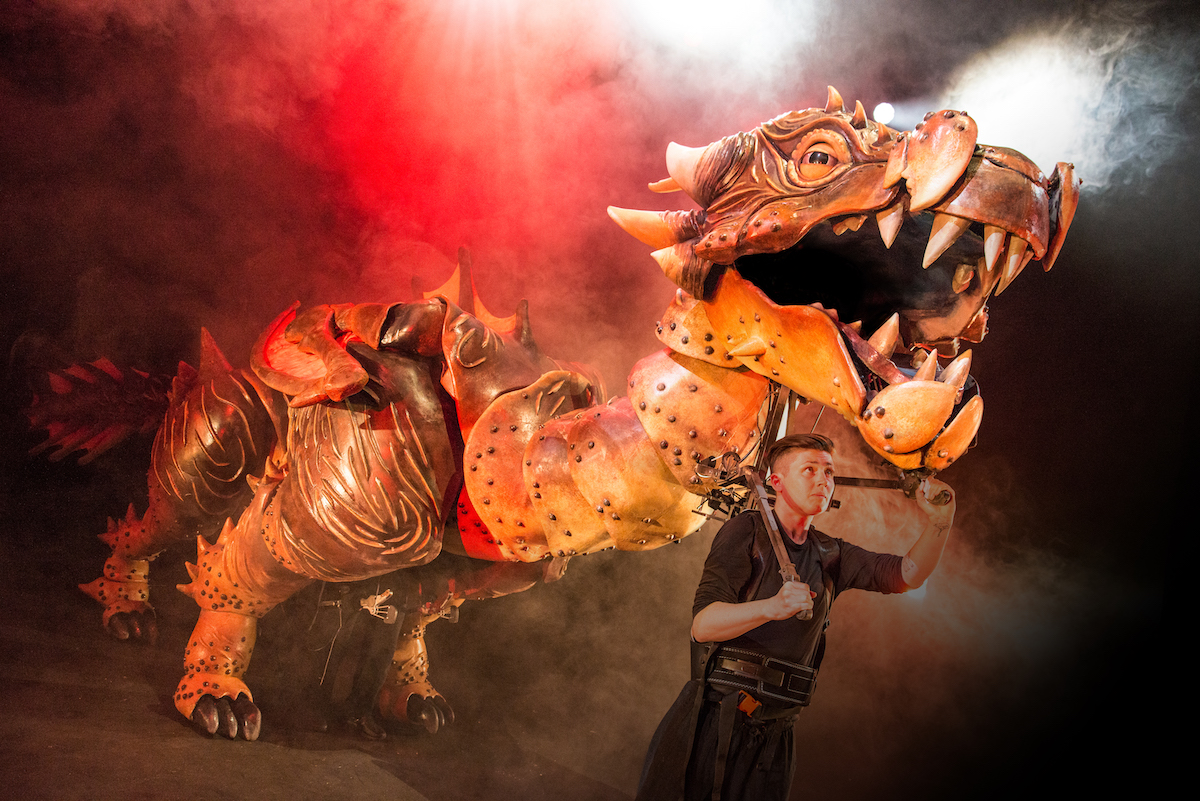 Calling all adventurers in Cambridge! Are you ready to come face to face with a Dragon @camartstheatre ? 🐉👀

Be bold and book your tickets now, Thu 18 - Sat 20 Nov: bit.ly/3bWTDZJ