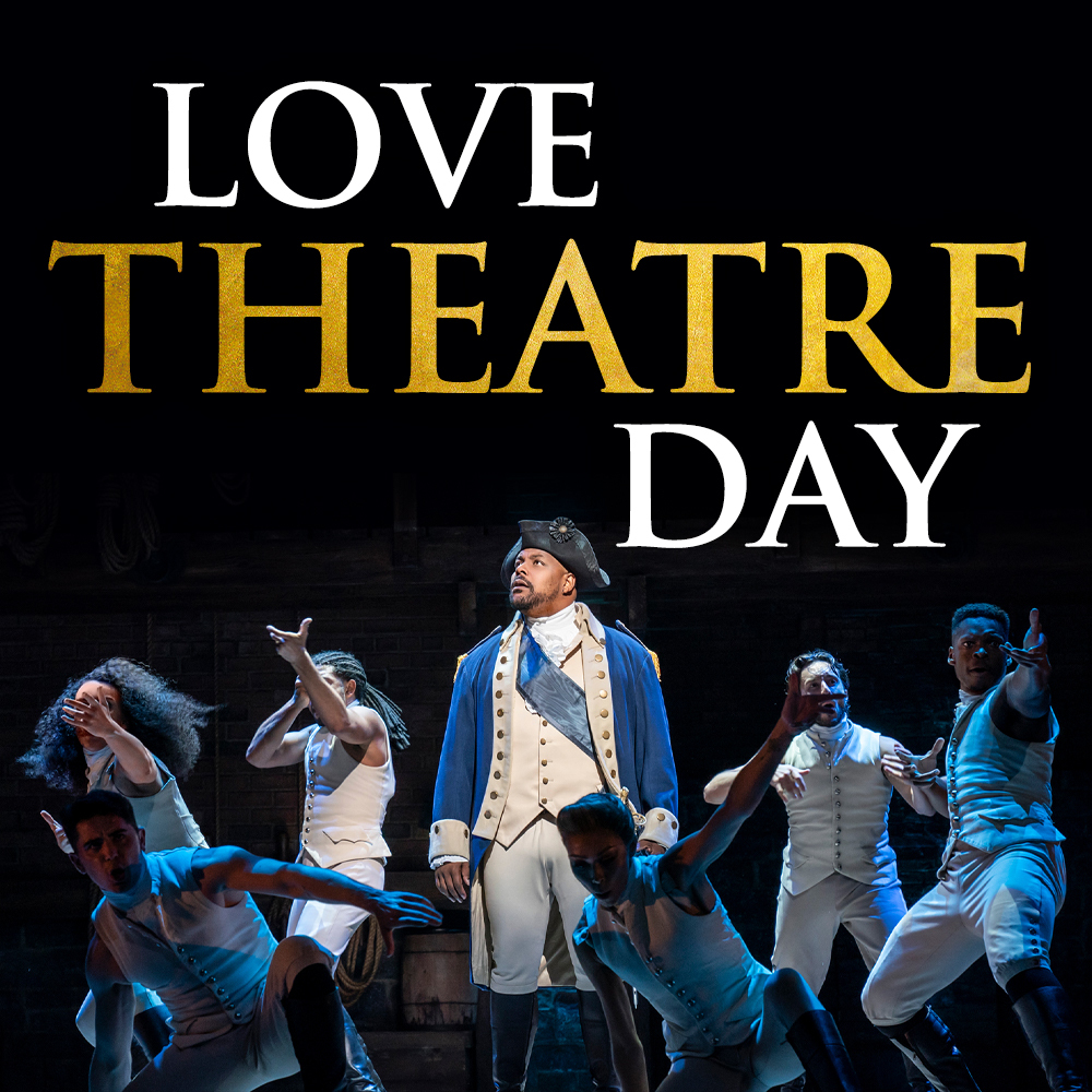 From our #HamFam to you and yours, Happy #LoveTheatreDay! #HamiltonLDN