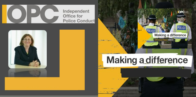 Dr Lydia Morgan talking about the role of the IOPC in investigating serious complaints and allegations of misconduct against the police. The talk will take place on Tuesday 23rd Nov in the Arts Building (LR7) and on Zoom. 
Register for the event here:
eventbrite.co.uk/.../policing-p…...