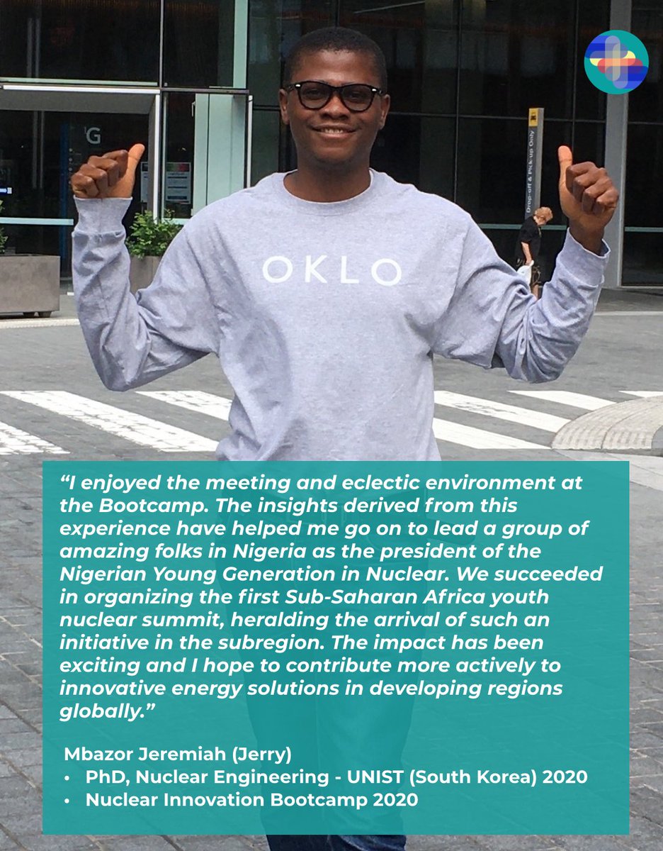 NuclearBootcamp's tweet photo. ⭐Alumni Spotlight⭐

Meet Mbazor!

#DOE #IAEA #NEA #NIA #UWisconsin #Innovatome #AtomsfortheFuture #Nuclear4climate #cleantech #innovations #smr #advancedreactortechnologies #nuclearisgood #nuclearforhumanity #NIB #Bootcamp #joinNIB https://t.co/LWN7tdLLCE