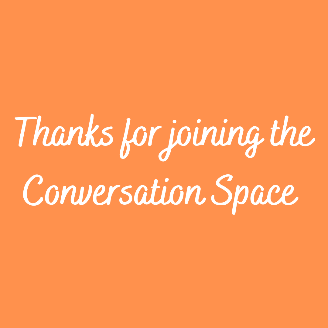 Thanks to everyone who joined the #ConversationSpace this morning..what a great chat! 

It's brilliant to be part of this thriving community &amp; to create space to talk honestly &amp; openly about experiences of setting up &amp; growing a VCS service in #perinatalmentalhealth.