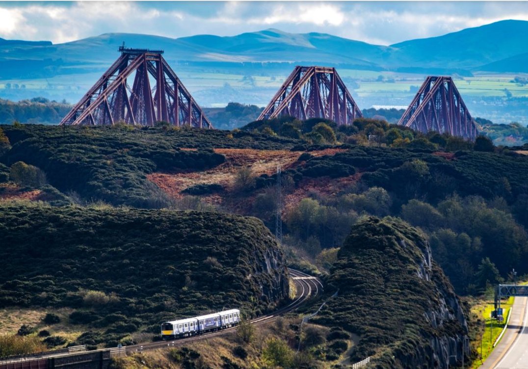 railadventureen's tweet photo. We recently celebrated our new status as a licensed passenger train operator with an appearance at the United Nations Climate Change Conference @COP26 !
Read the full story here: https://t.co/FIDulf7a3g
#railwaysupport #trainoperator #rollingstock #batterypower #greentravel https://t.co/tErG2J1PrA