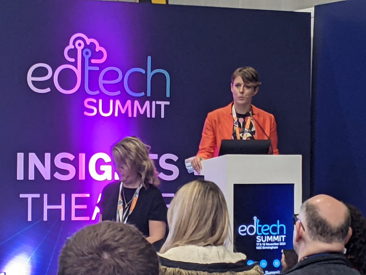 itbadger's tweet image. Really enjoying the quality and professionalism of former @learningdust guests @laurenthorpeUK and @GwilliamMiss presentations at #EdTechsummit21 today. Such food for thought.