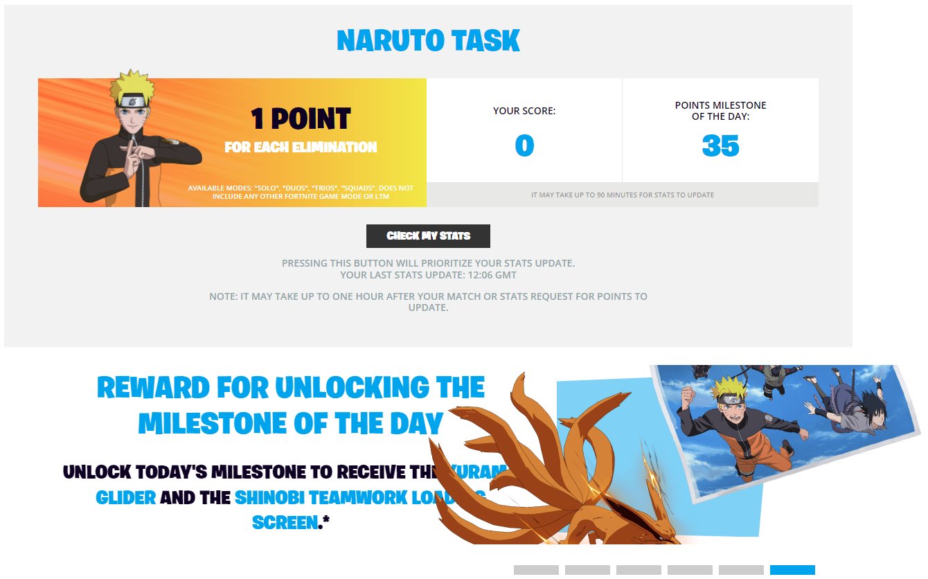 Fortnite Naruto Challenges: How to earn Nindo points and unlock