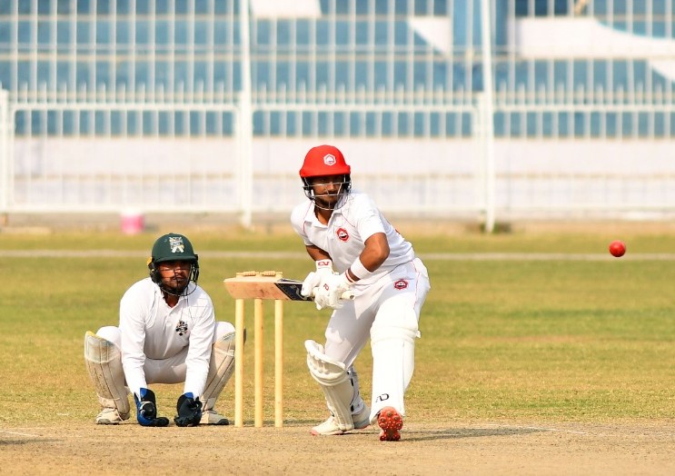 TheRealPCB_Live's tweet photo. Stumps (day 1) at Iqbal Stadium, Faisalabad 

Northern: 244-9 (84 ov)

Scorecard: https://t.co/mJv00AhqH8

#NORvBAL | #QeAT | #HarHaalMainCricket https://t.co/jcr3Hl7JkQ