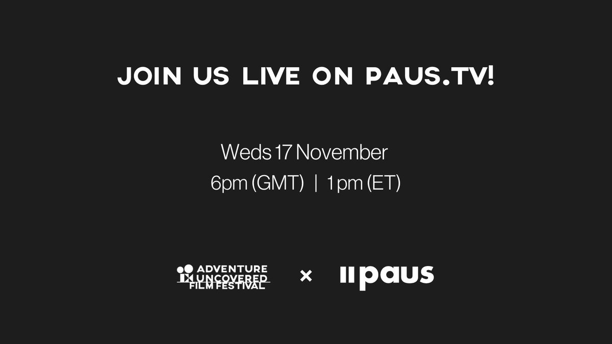 Adventure Uncovered Film Festival tweet media