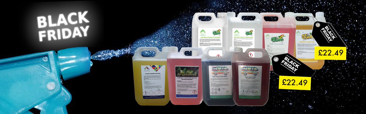 AzureLiSolution's tweet image. Black Friday Cleaning Bundles 10% off 20L

azureliquidsolutions.co.uk/shop/?s=BLACK+…

#antibacterial #antibacterialcleaner #toiletcleaner #floorcleaner #toiletfluid #deodouriser #killgerms #killgermsandbacteria #ocd #cleaningservice #cleaningcompany #blackfridaydeals #blackfriday2021
