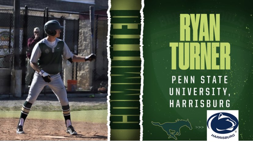 BMSTANGSports's tweet photo. Congratulations to RYAN TURNER for his commitment to PENN STATE HARRISBURG to continue to his Academic &amp; Baseballcareer!
@BrickMemorialHS @BM_Baseball @Brick_K12 @BMHSGuidance1 @PSHbgAthletics @PSHbgBaseball https://t.co/FmRkDDe9Su
