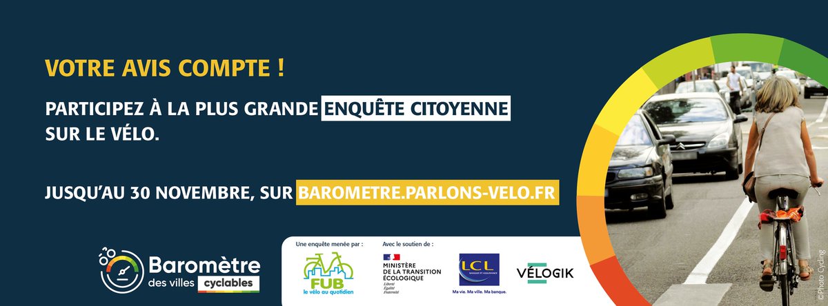 Rodriguez_Fab's tweet photo. Participez à  l'enquête nationale "Baromètre des villes cyclables" https://t.co/l3wBZF1Trj pour nous aider à promouvoir et à encourager les efforts en faveur des mobilités douces à #Valognes https://t.co/fa3bBD12Nv