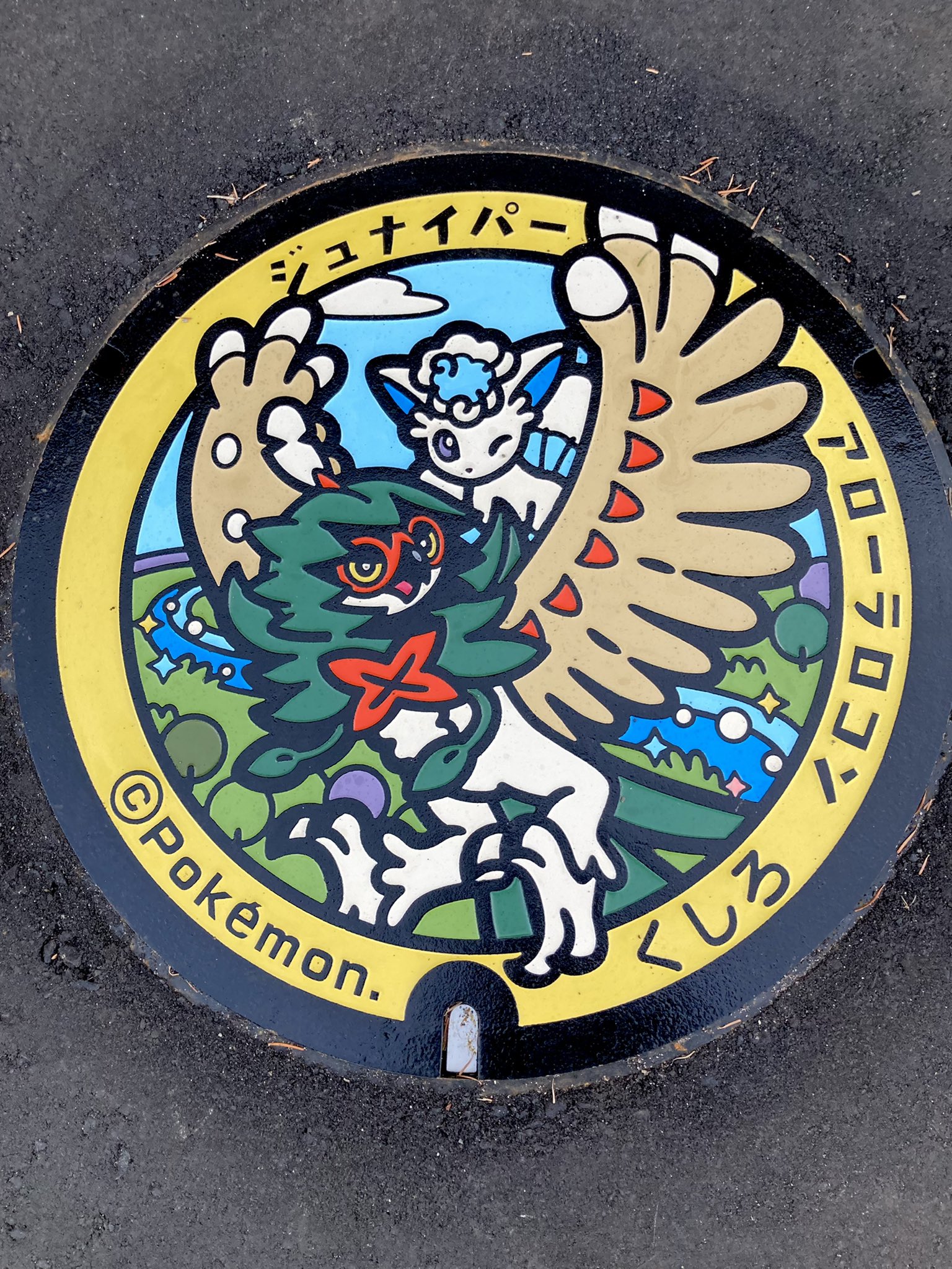 釧路観光連盟 公式 釧路の 道の駅阿寒丹頂の里 に ポケモンマンホール ポケふた が設置されました ジュナイパーとアローラロコンです カラフルで可愛い 釧路にお越しの際は 立ち寄ってみてくださいね ゆ 北海道 Hokkaido 釧路 くしろ