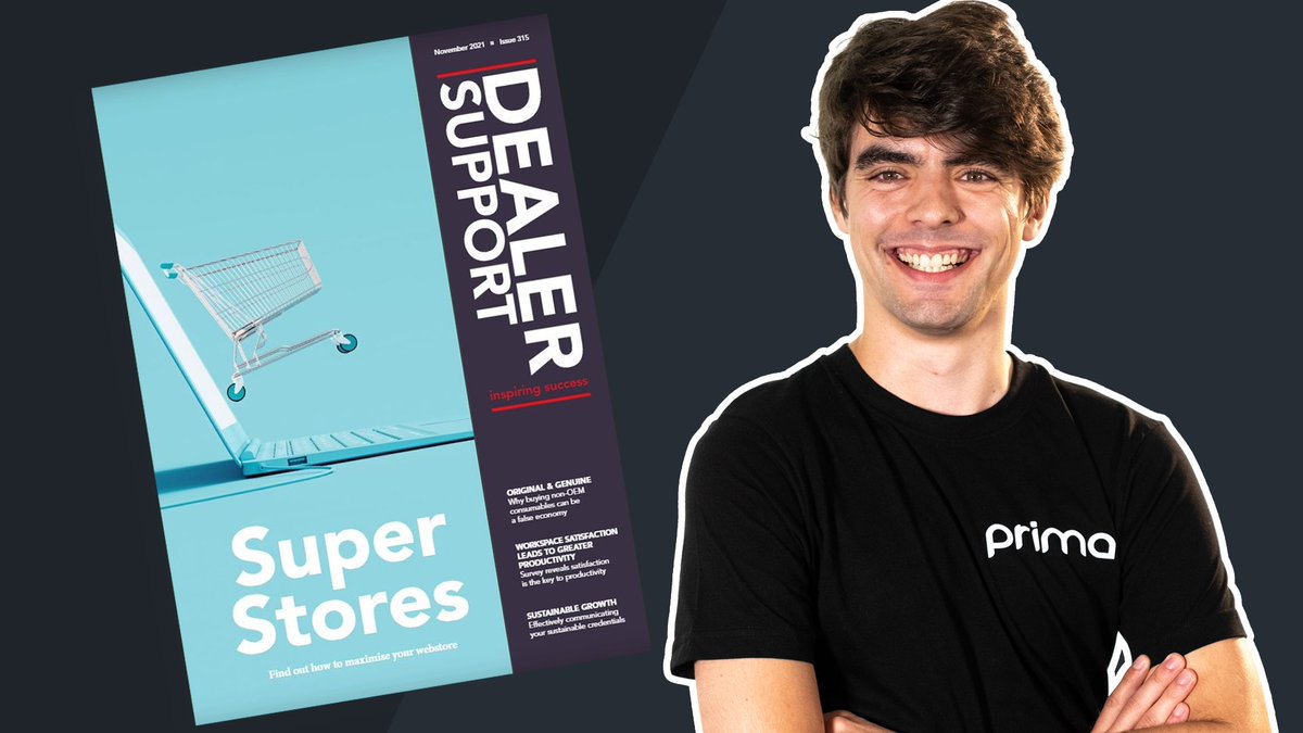 PrimaSoftware's tweet photo. Check out the article in the November issue of Dealer Support where Prima's Customer Care Consultant, Andrew Long talks about how to maximise your webstore.
https://t.co/22XvhOiYVH
#ecommerce #business #dealersupport @dealersupport #PrimaGO #publications https://t.co/Hbc9yFW5Tz