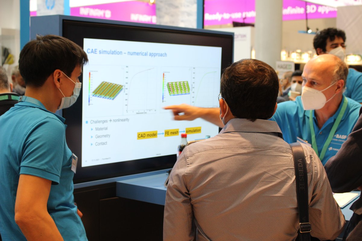 BASF_ForwardAM's tweet image. Formnext 2021 is on!
We had a great week so far, meeting people and talking about our #3dprinting solutions and applications. Find some impressions below and make sure to stop by our booth D59 (hall 12.1) until Friday!

#ForwardAM #AdditiveManufacturing #AM #BASF #formnext