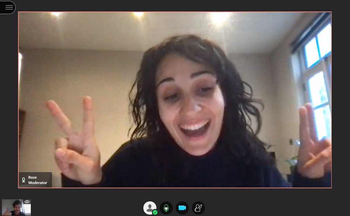 Happy! Online rehearsals for our <a href="/BeingHumanFest/">Being Human Festival</a> show "Posthuman Meditation" are going great! Grateful to <a href="/DerbyUni/">University of Derby</a> for supporting our project! 

Come explore this blend of posthumanism, guided meditation &amp; sci-fi narrative! Tune in 7pm this Friday:
beinghumanfestival.org/events/posthum…