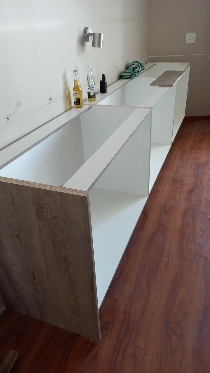 NathiSibiya8's tweet photo. I went to check how far are the kitchen fittings,  👌👌👌 another client will be happy https://t.co/MFxCHjZbGg