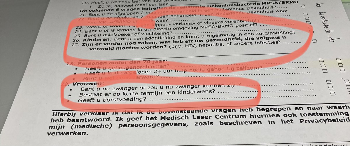 Bent u een asielzoeker of vluchteling? Wellicht een adoptiekind? Of wilt u kinderen? Bijzondere vragen van het Medisch Laser Centrum in Amsterdam voor slechts een litteken laserbehandeling van 10 min..Verplicht door de IGJ is de verklaring. <a href="/IGJnl/">Inspectie Gezondheidszorg en Jeugd</a>, klopt dat?