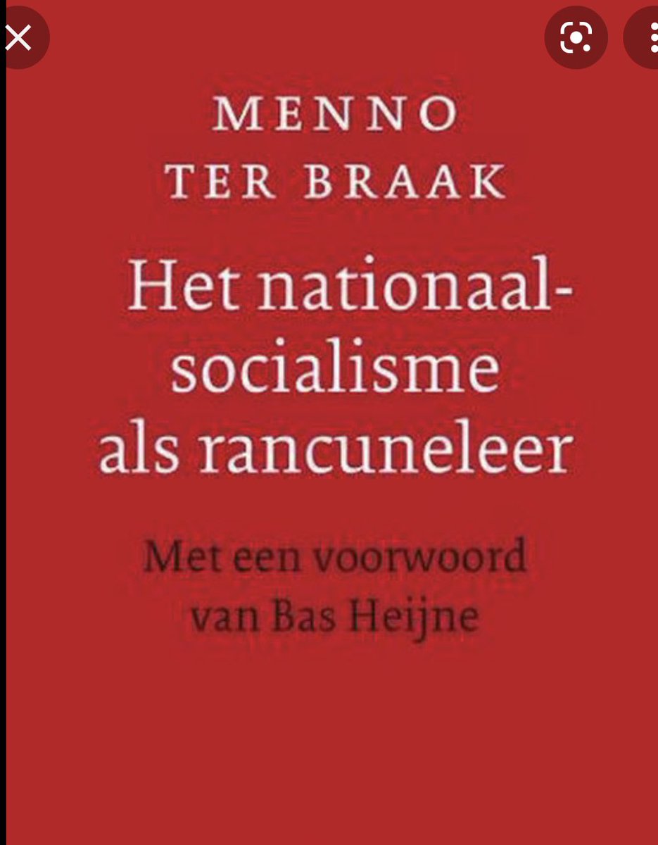 Bjheijne's tweet photo. Mooi, begin volgend jaar verschijnt een nieuwe editie van dit vlijmscherpe, vernietigende essay van Ter Braak uit 1938. Actueler dan ooit. https://t.co/m3tkpmD1Ig