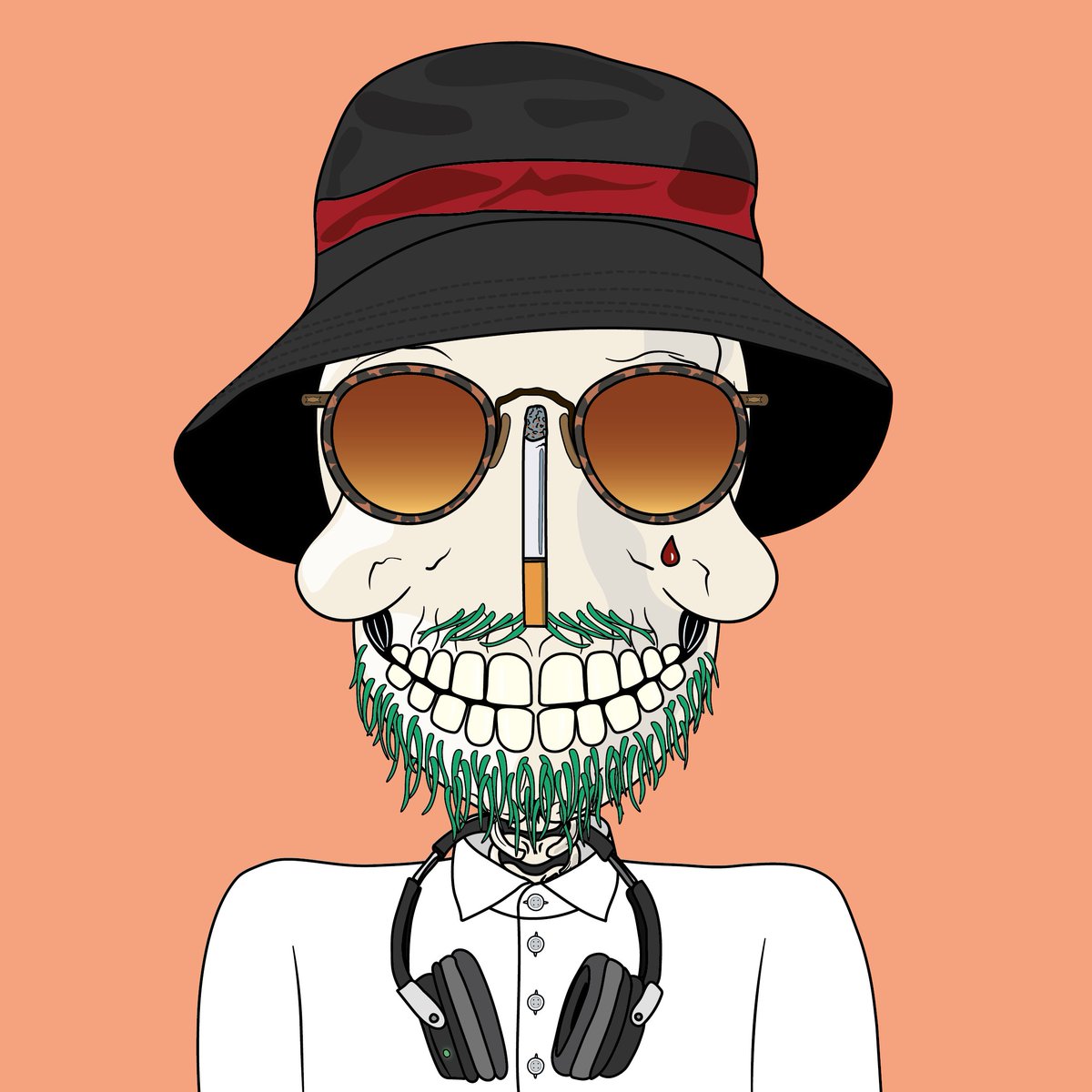 Did you miss <a href="/seedphrase/">seedphrase</a> at the <a href="/BoredApeYC/">Bored Ape Yacht Club 🍌</a> Fest? 
Our Bobs are also Party animals and wanted to do it in his style🤘
Come and claim your <a href="/BagOfBonesSoc/">Bag of Bones Society</a> honorary NFT, we'll be very happy to have you on board🥳
bagofbonessociety.com
If you think it looks like him LIKE &amp; RT
#BOBS