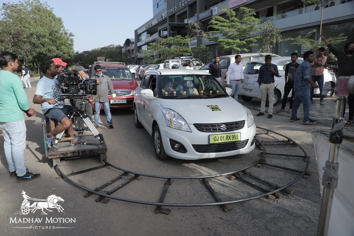 MadhavMotion's tweet photo. LIGHTS... CAMERA... ACTION
Well, these 3 words take about hours to get organized.

#BehindTheScenes #BaagadBillaa #MadhavMotionPictures https://t.co/2O5FIBNzx9