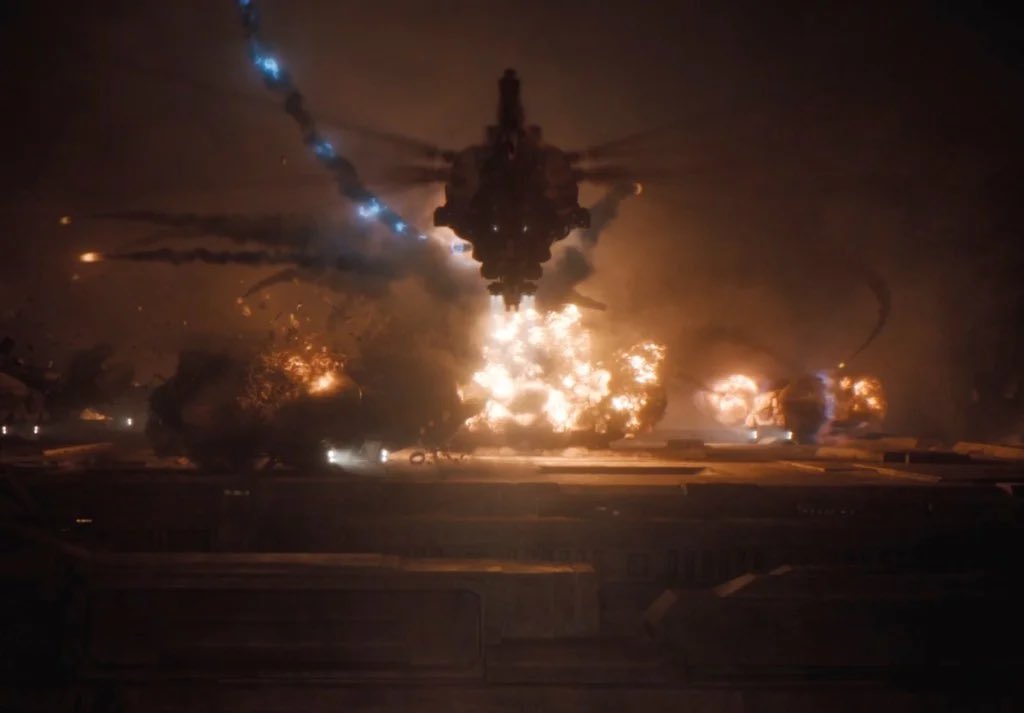 ariadnaolle's tweet photo. 🧵Abro hilo sobre curiosidades que he leído sobre los VFX de DUNE de Denis Villaneuve 👇🏻
1) Aunque no lo parezca tiene alrededor de la friolera cifra de 2000 shots con VFX repartidos entre DNEG Vancouver y Montreal, Rodeo FX, Territory Studio y Wylie VFX. https://t.co/nkv7RQteOK
