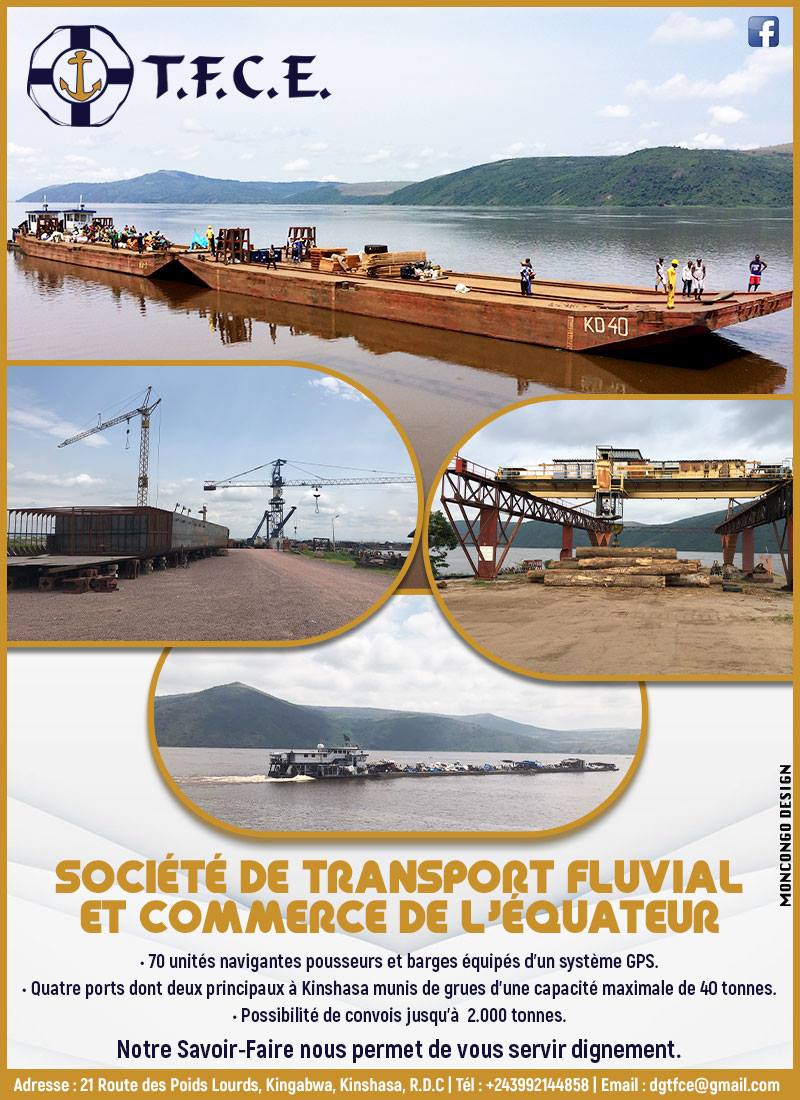 MonCongoRDC's tweet photo. TFCE

Nous vous assurons un transport en toute sécurité

Tél : (+243) 99 214 4858 

#MonCongo #rdc #drc #kinshasa #rdcongo #tfce #transporteur #Marchandise #securite #kisangani #kiwit #bangui #fluvial https://t.co/SvLVJlQnD5