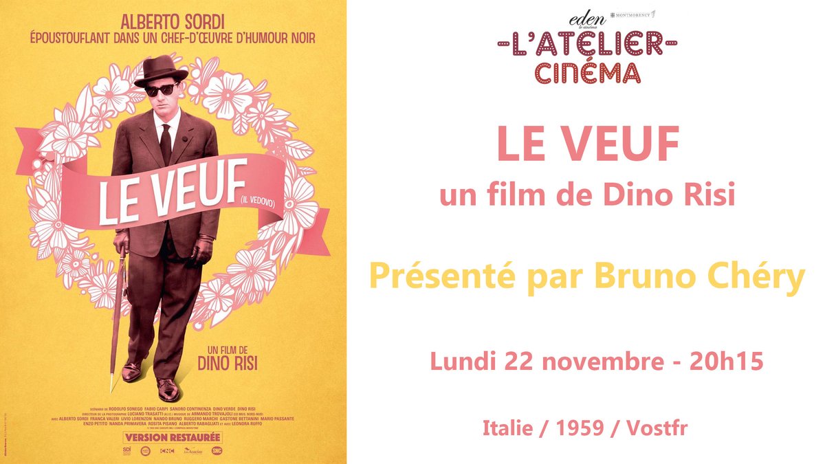 Montmorency_95's tweet photo. #Cinéma 🎬

📣 Événements à l'Eden :

🩰 𝗗𝗔𝗡𝗦𝗘 𝗔𝗨 𝗖𝗜𝗡𝗘𝗠𝗔, dimanche en partenariat avec le Conservatoire.

📽 𝗟𝗘 𝗩𝗘𝗨𝗙, atelier-cinéma lundi autour de ce chef d'œuvre de Dino Risi. 

Programme complet 👉 https://t.co/BtTbwcve9M https://t.co/W3rAPKjkZw