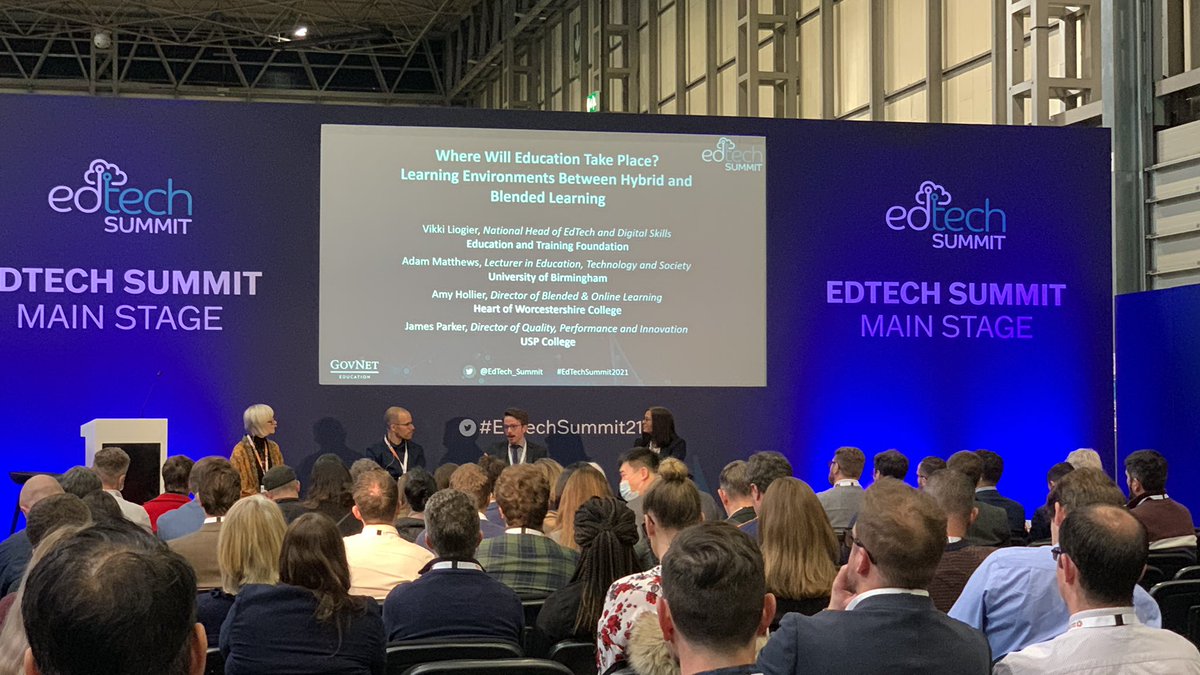 ImperoSoftware's tweet image. Adam, Amy and James are all in agreement that blended learning is here to stay! Great talk, thanks to all the speakers for some great insight. #EdTechsummit21 #SAAShow2021 @EdTech_Summit