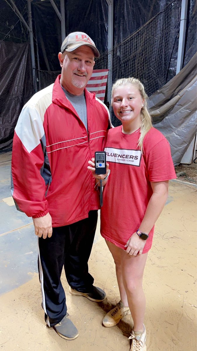 Cloe Pless (@cloepless) on Twitter photo Got a new PR of 67 mph last night‼️🔥 Hit and passed my goal of 65 mph🥎 Next goal: 7️⃣0️⃣🔥🔥🔥 #LPA <a href="/rykerzc/">Ryker Zane Chason</a> @kelly_brookins <a href="/jjpower19/">Joshua Johnson, PhD</a> <a href="/dixson_erin/">Erin Dixson</a> <a href="/CoachDobbinsSCD/">Lee Dobbins</a> <a href="/boschml/">Michael Bosch</a> <a href="/UGACoachTony/">Tony Baldwin</a> <a href="/ExtraInningSB/">EXTRA INNING SOFTBALL</a> <a href="/bowey23/">Nikki Bowey</a> Got a new PR of 67 mph last night‼️🔥 Hit and passed my goal of 65 mph🥎 Next goal: 7️⃣0️⃣🔥🔥🔥 #LPA <a href="/rykerzc/">Ryker Zane Chason</a> @kelly_brookins <a href="/jjpower19/">Joshua Johnson, PhD</a> <a href="/dixson_erin/">Erin Dixson</a> <a href="/CoachDobbinsSCD/">Lee Dobbins</a> <a href="/boschml/">Michael Bosch</a> <a href="/UGACoachTony/">Tony Baldwin</a> <a href="/ExtraInningSB/">EXTRA INNING SOFTBALL</a> <a href="/bowey23/">Nikki Bowey</a>